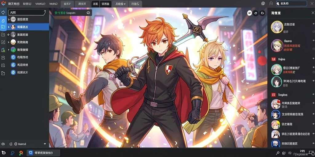 Screenshot menunjukkan salah satu karakter baru dalam game.
