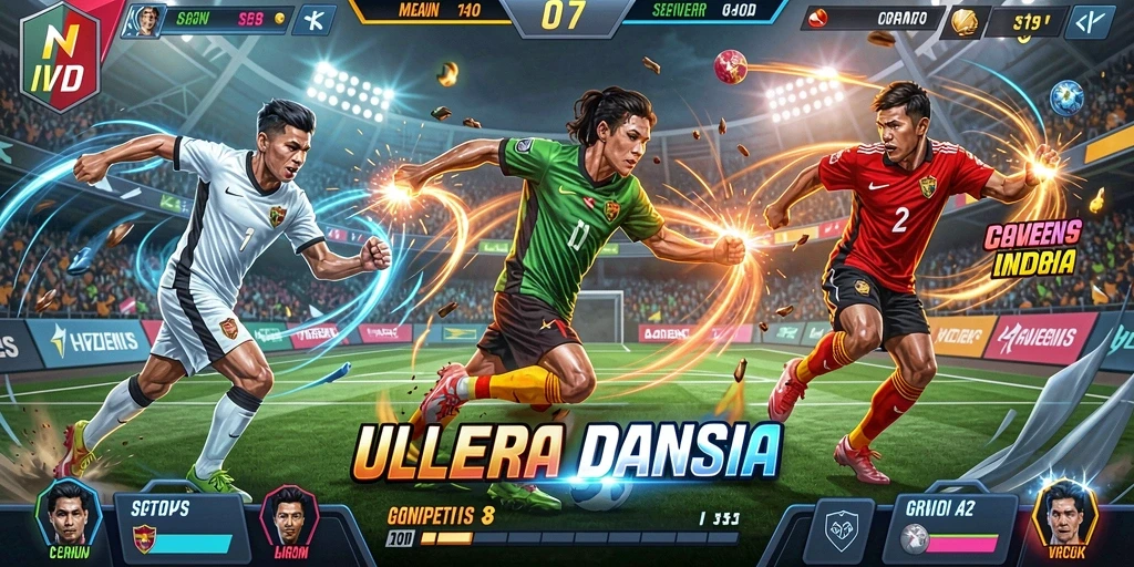 Cuplikan dari karakter unik dalam 77RP.
