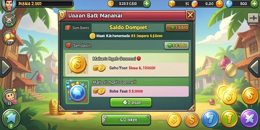 Interaksi sosial dengan pemain lain di ASIA200.