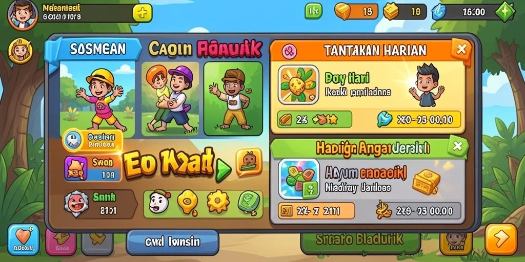 Tantangan misi yang menegangkan dan menarik.