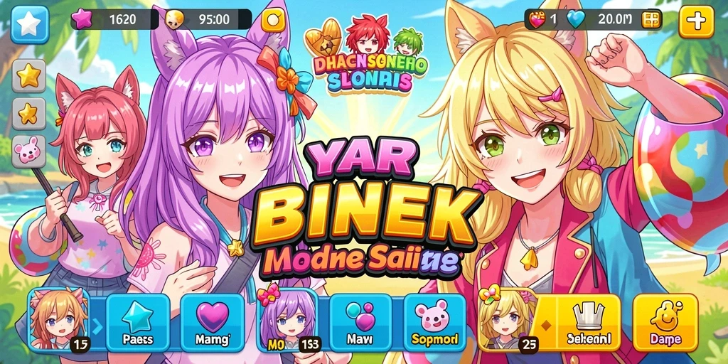 Kesempatan menang besar dengan fitur bonus.