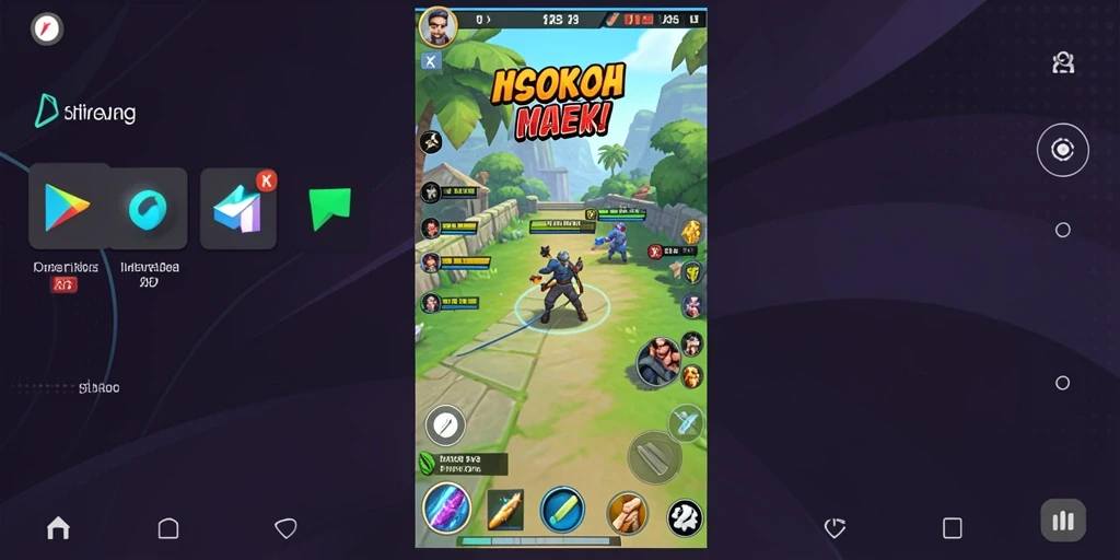 Tangkapan layar menampilkan leaderboard dan tantangan harian.