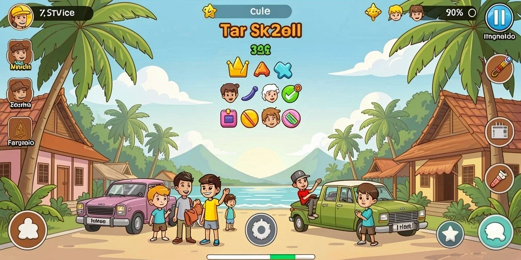 Tantangan level baru yang lebih menantang dan seru.