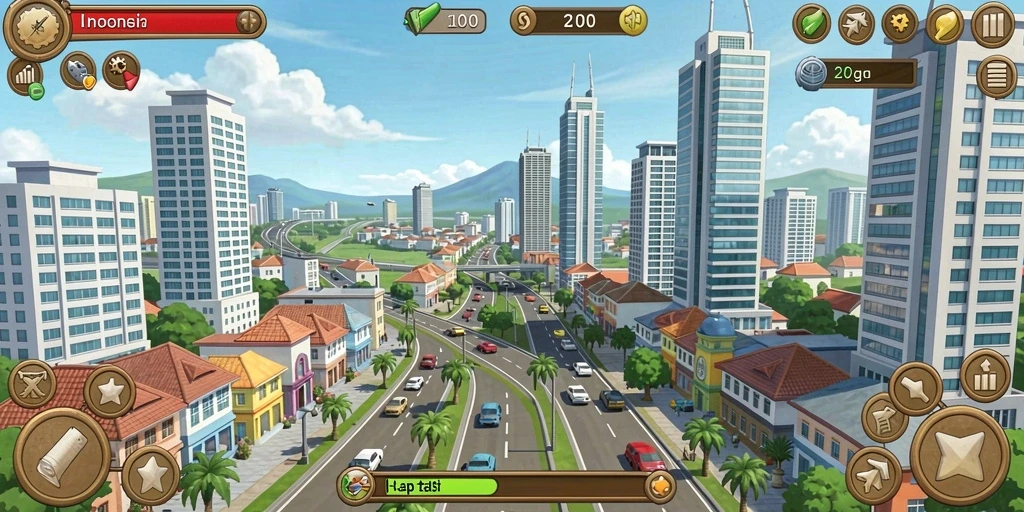 Mode multiplayer yang memungkinkan bermain bersama teman.