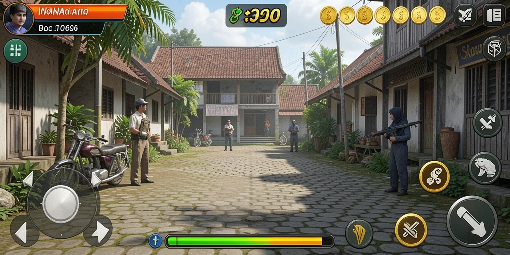 Tangkapan layar dari fitur multiplayer yang seru.